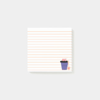 Blåbär Glass Cup Och Marshmallow | Post-it Block