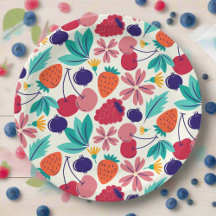 Blåbär Jordgubbär Berry Söta Birthday