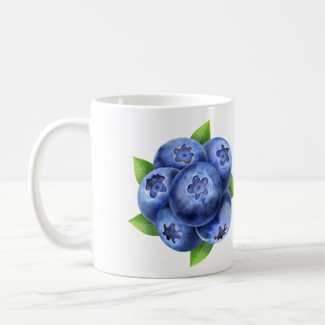 Blåbär Kaffemugg (Vänster)