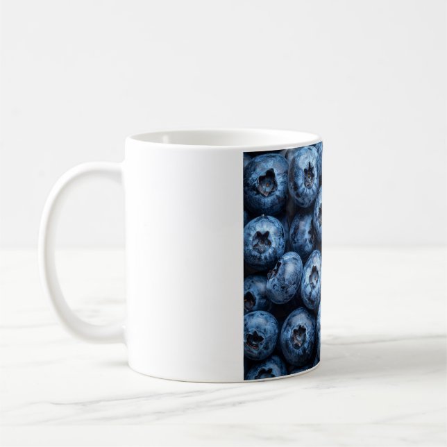 blåbär kaffemugg (Vänster)