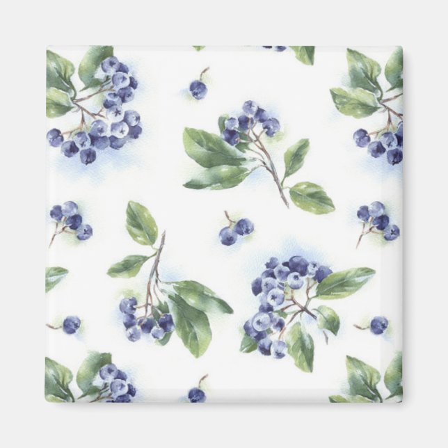 Blåbär Magnet (Framsidan)