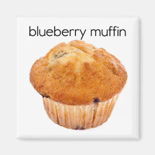 Blåbär Muffin-kylskåp Magnet