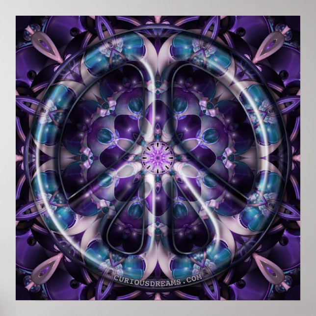 Blåbär och Cream Peace Poster (Framsidan)