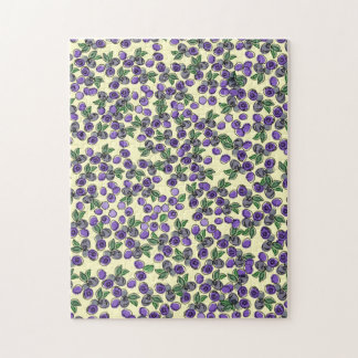 Blåbär Puzzle Pussel