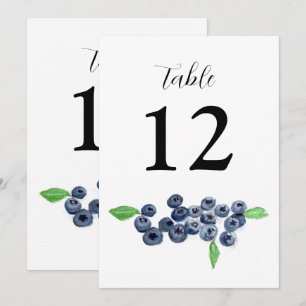 Blåbär Sommaren Rustic Bröllop Inbjudningar