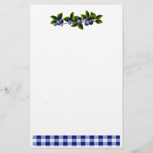 Blåbär Stationery Brevpapper