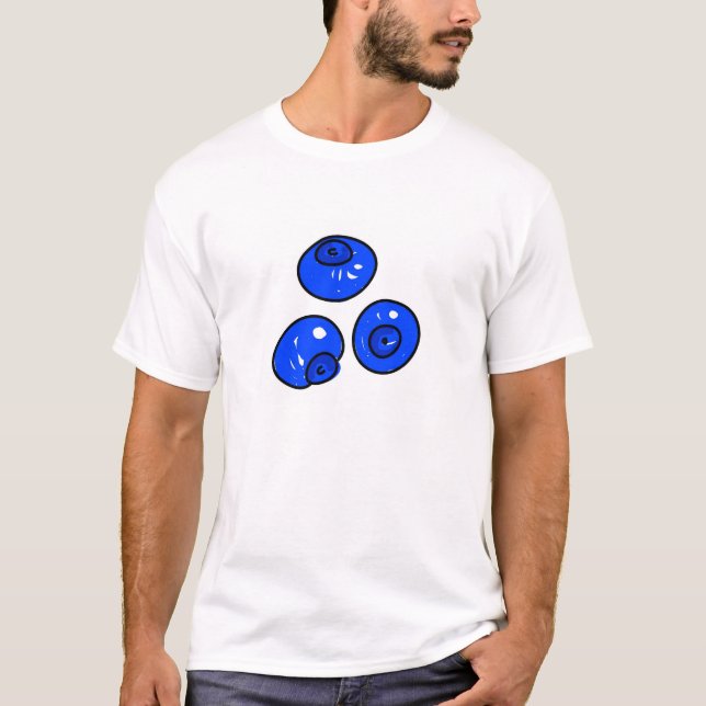blåbär t-shirt (Framsida)