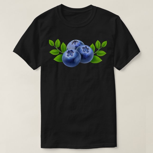 Blåbär T-shirt (Design framsida)