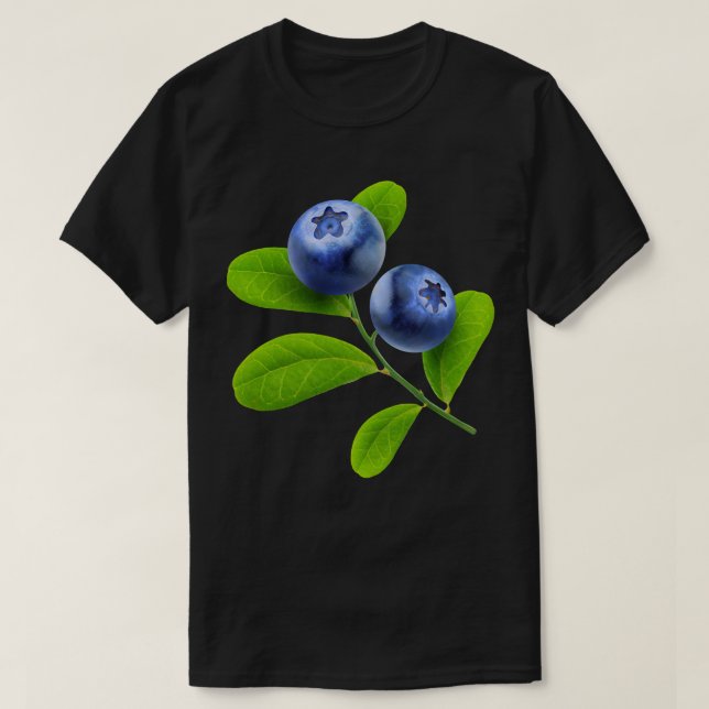 Blåbär Tee (Design framsida)