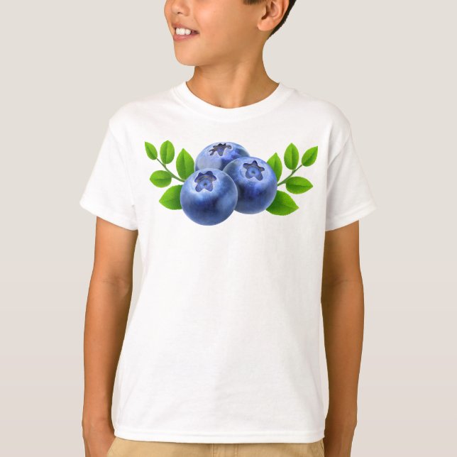 Blåbär Tee Shirt (Framsida)