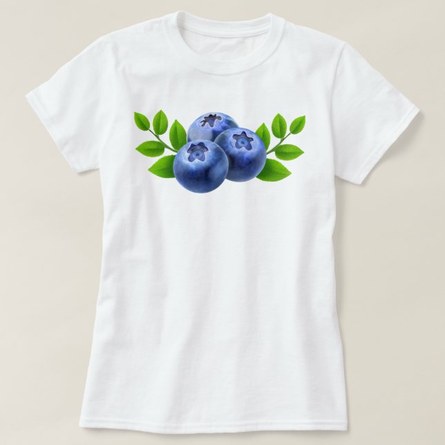 Blåbär Tee Shirt (Design framsida)