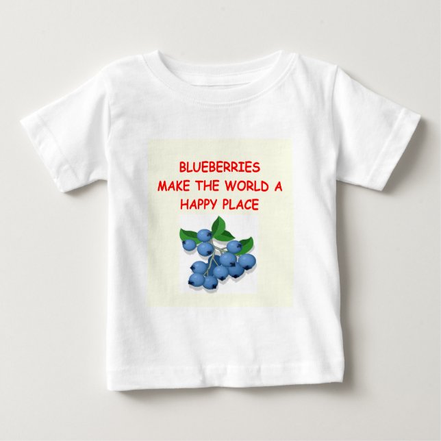 blåbär tee shirt (Framsida)