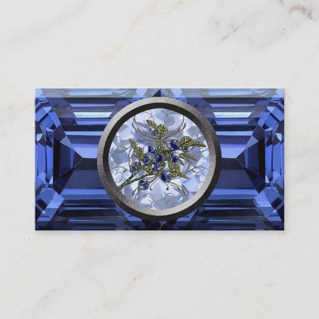 Blåbär Visitkort (Framsida)