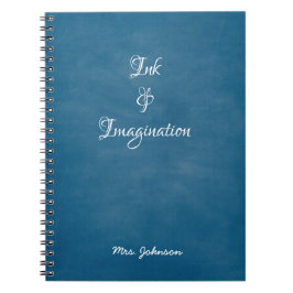 Blåbärbar Bläck & Imagination Anteckningsbok