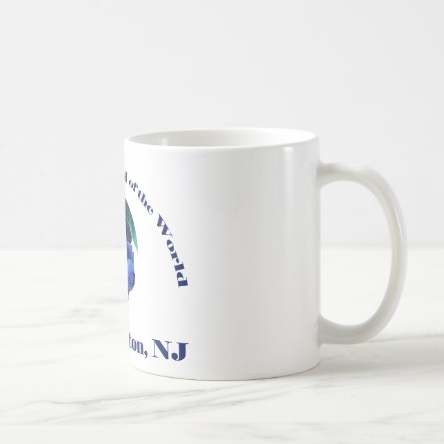 Blåbärhuvudstad av världen, Hammonton, NJ Kaffemugg (Höger)