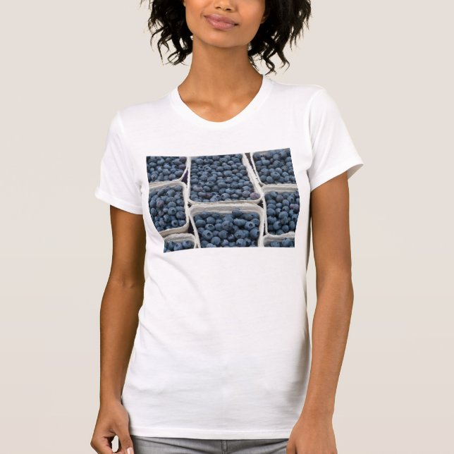 Blåbärlådor Tee (Framsida)