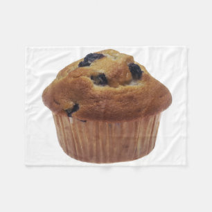 Blåbärmuffin Fleecefilt