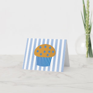 Blåbärmuffin Kort