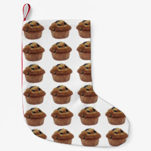 Blåbärmuffin Liten Julstrumpa