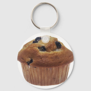 Blåbärmuffin Nyckelring