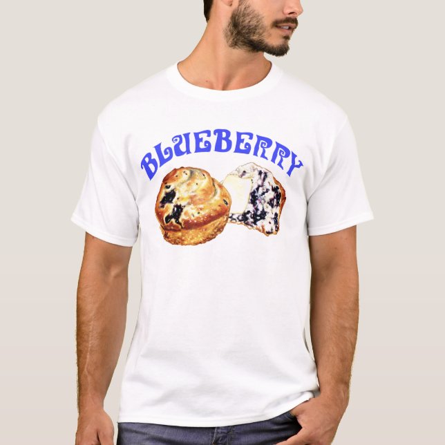 Blåbärmuffiner Tröja (Framsida)