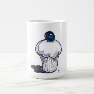 Blåbärmuffinmugg Kaffemugg