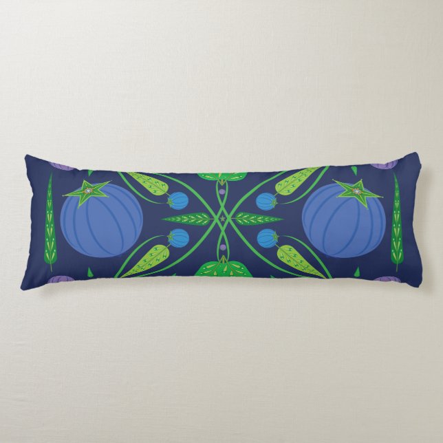 Blåbärsbeståndet Pillow Kroppskudde (Framsidan)