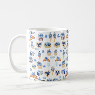 Blåbärsdessertälskare Kaffemugg