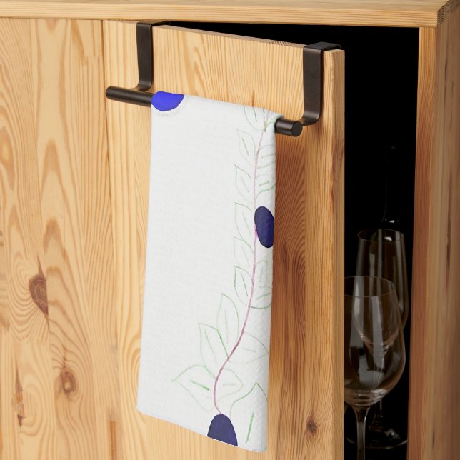 Blåbärshandduken Kökshandduk (Thirds Fold)