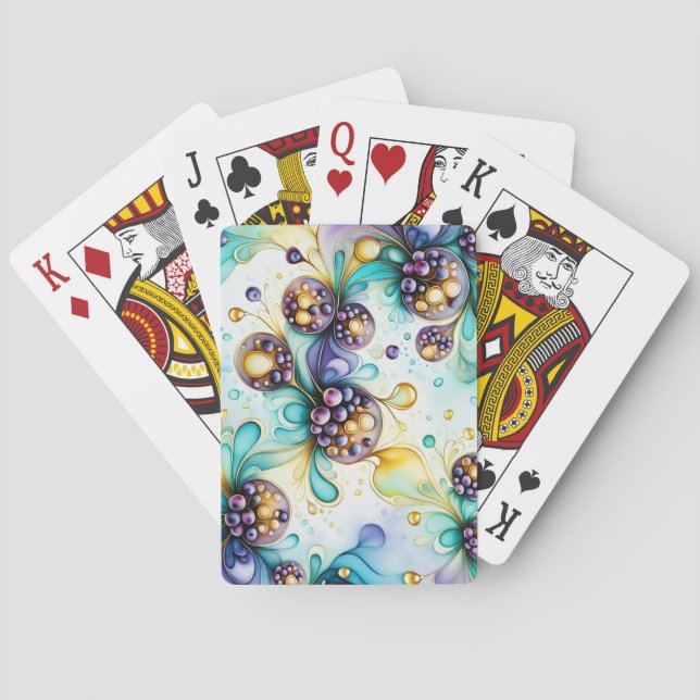 Blåbärsnormens betydelse casinokort (Baksidan)