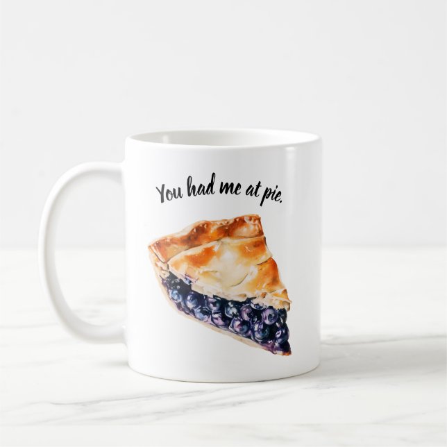 Blåbärspaj Kaffemugg (Vänster)