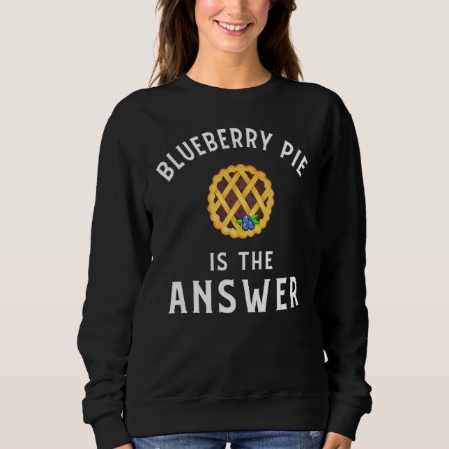 Blåbärspaj Kläder Stor Pajer Design T Shirt (Framsida)