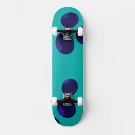 Blåbärspop – Minsta fruktmönster skateboard