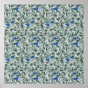 Blåbärsträd, William Morris Poster