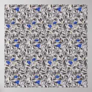 Blåbärsträd, William Morris Poster