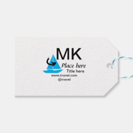 Blåbåt, svart pil resande agent blogg webbplats t presentetikett