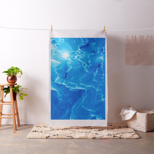 Blåberg. Fractal mönster Tyg (In Situ)