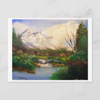 Blåbergsvykort Vykort