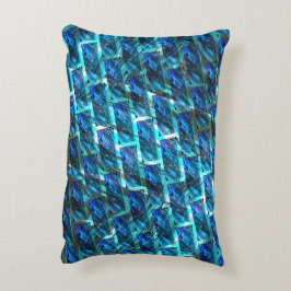 Blåbetade, gräddade eller avgivande av nedfläckad, prydnadskudde