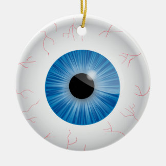 Blåbildsornament Eyeball Ornament