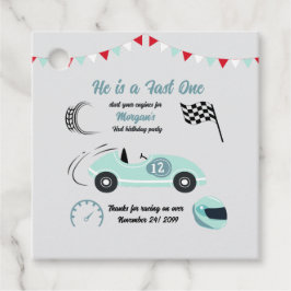 Blåbilsdagen i Tävling, två snabba, snabba, Gåvor Etiketter