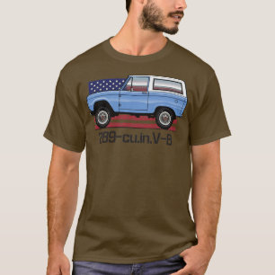 Blåblå 289 ljusa Färg-skjortor T Shirt