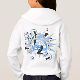 Blåblå bläckstråle och stjärnor t shirt
