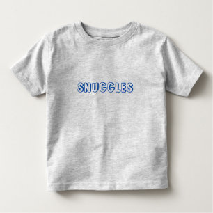 Blåblå brev t shirt
