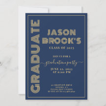 Blåblå Guld Studenten