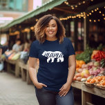 Blåblå Mamma Björn T Shirt<br><div class="desc">Anpassningsbar tryckt kläder med trendig Mamma Björgrafik. Besök vår butik för att få matchande utformning av Baby Bear. Klicka på Anpassa om du vill anpassa designen med egen text och bilder. Välj mellan många skjortor stilar och färg.</div>