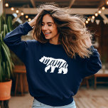 Blåblå Mamma Björn T Shirt<br><div class="desc">Anpassningsbar tryckt kläder med trendig Mamma Björgrafik. Besök vår butik för att få matchande utformning av Baby Bear. Klicka på Anpassa om du vill anpassa designen med egen text och bilder. Välj mellan många skjortor stilar och färg.</div>