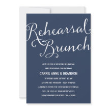 Blåblå marin | Rustic Calligraphy Rehearsal Brunch