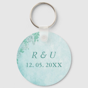 Blåblå par nyckelring