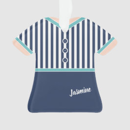 Blåblå Rand Teal Trim Athletic Tennis Outfit